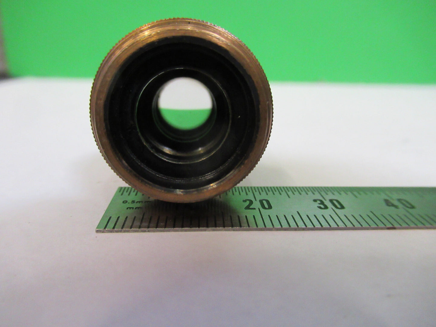 ANTIQUE LEITZ APO 8mm OBJECTIVE RARE MICROSCOPE PART AS PICTURED R2-B-23