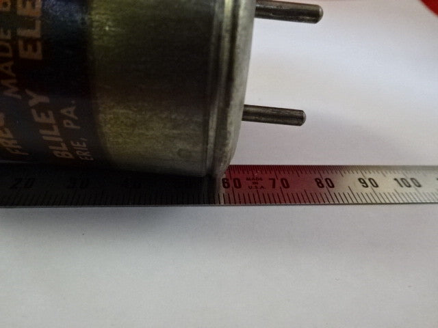 Bliley Electric Co. BH8 Antique Quartz Resonator 100kHz Ham Radio Frequency