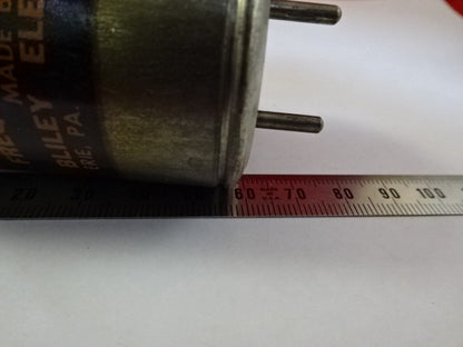 Bliley Electric Co. BH8 Antique Quartz Resonator 100kHz Ham Radio Frequency
