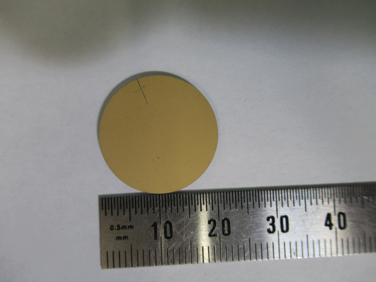 Blank Piezoelectric Quartz Crystal X-cut Gold Plated Piezo Sensor