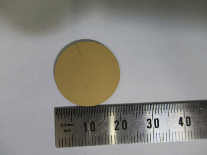 Blank Piezoelectric Quartz Crystal X-cut Gold Plated Piezo Sensor