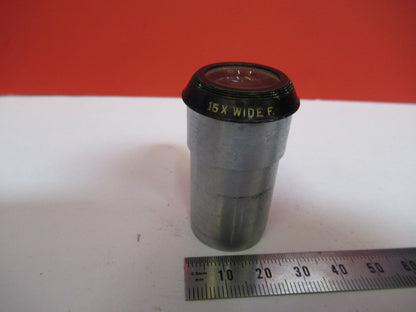 Vintage Bausch & Lomb 15X Wide Field Eyepiece Microscope Part