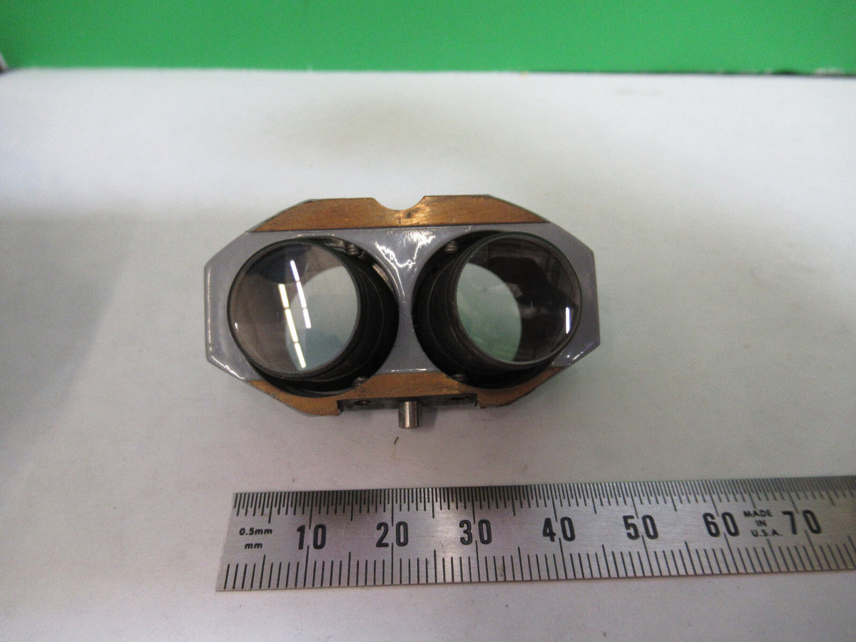 AO AMERICAN OPTICS STEREO OBJECTIVE 1X MICROSCOPE PART AS PICTURED S1-B-82