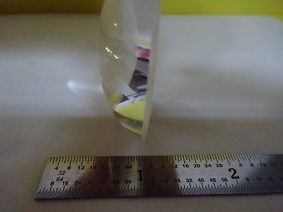OPTICAL PLANO CONVEX ILLUMINATOR LENS MICROSCOPE OPTICS AS IS BIN#4V-FL-40