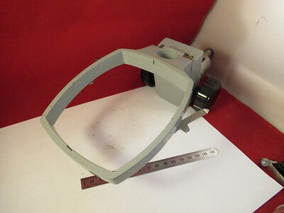 bausch OPTICS STEREO HOLDER SUPPORT MICROSCOPE PART AS PICTURED &8-A-04