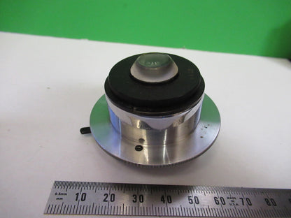 SEIBERT WETZLAR CONDENSER + IRIS OPTICS MICROSCOPE PART AS PICTURED U9-A-27