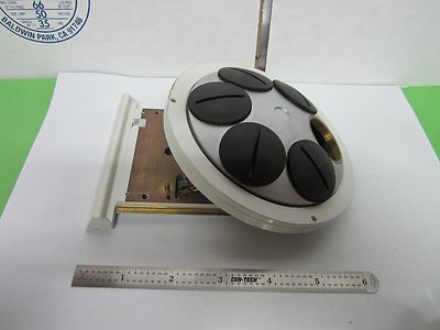 Microscope Nosepiece Leica Dmr 561020 + Plugs Without Optics BIN#F3-53 i