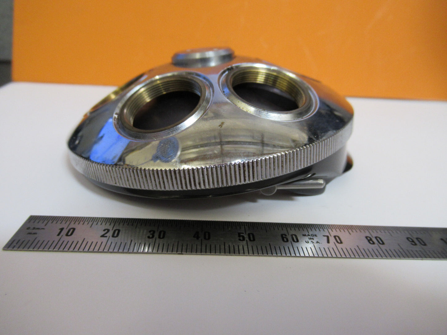 WILD HEERBRUGG SWISS M20 SEXTUPLE NOSEPIECE MICROSCOPE PART AS PICTURED Y2-A-10