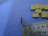 LOT 10 EA PIEZOELECTRIC QUARTZ GOLD PLATED PIEZO SENSOR ULTRASONIC DWR#5
