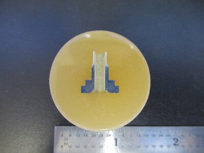 METALLOGRAPHIC SPECIMEN WELDING SAMPLE EDUCATIONAL STUDY AS PICTURED &A9-A-22