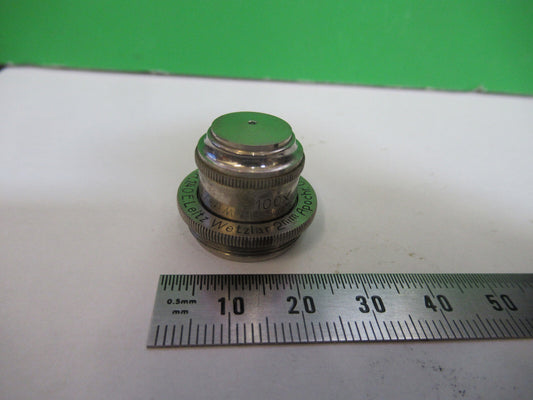 Antique Ernst Leitz Apo 2mm Objective Microscope Part