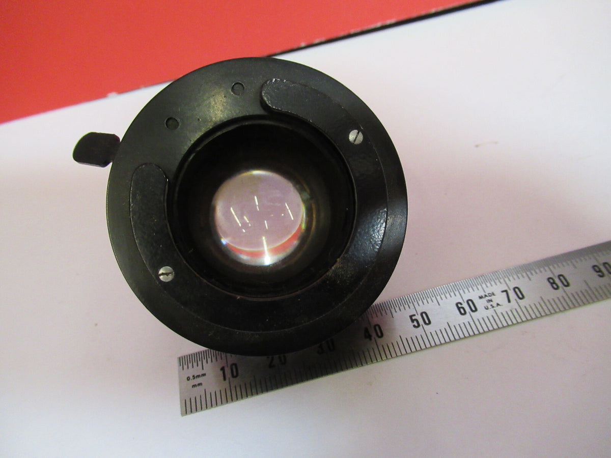 BAUSCH LOMB CONDENSER + IRIS OPTICS ANTIQUE MICROSCOPE PART AS PICTURED F8-C-22