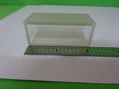 CARL ZEISS GERMANY SPECTRAL QUARTZ CELL SPECTROSCOPIC AS IS BIN#U3-A-19