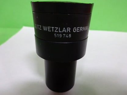 Microscope Part Ernst Leitz Germany 519748 Eyepiece 10X/18 Ocular Optics