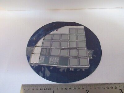 HUGHES AIRCRAFT COMPONENTS MOUNTED ON SILICON WAFER AS PICTURED &15-FT-X43