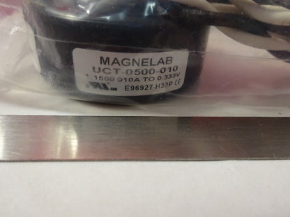 Sensor Current AC 10 Amp Amperes Magnelab UCT-0500-010 Electric Toroid