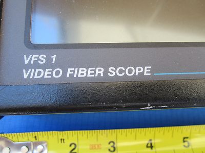VFS 1 VIDEO FIBER SCOPE DISPLAY VFS1 NTSC AS IS BIN#G1
