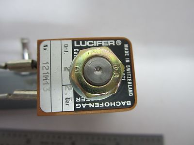 Air Solenoid Valve Lucifer Switzerland Assembly Pneumatics