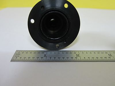 MICROSCOPE PART NIKON JAPAN OBJECTIVE 4X + ATTACHMENT OPTICS AS IS BIN#T6-17