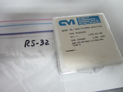 OPTICAL COATED LENS FILTER LASER OPTICS  BIN#R5-32