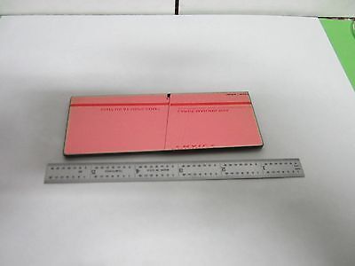 OPTICAL INFRARED MIRROR FILTER MIL SPEC LASER OPTICS #L2-05