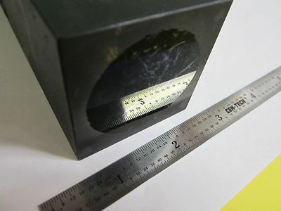Optical Huge Prism Block Heavy Laser Optics Mil Spec [scratches Bn