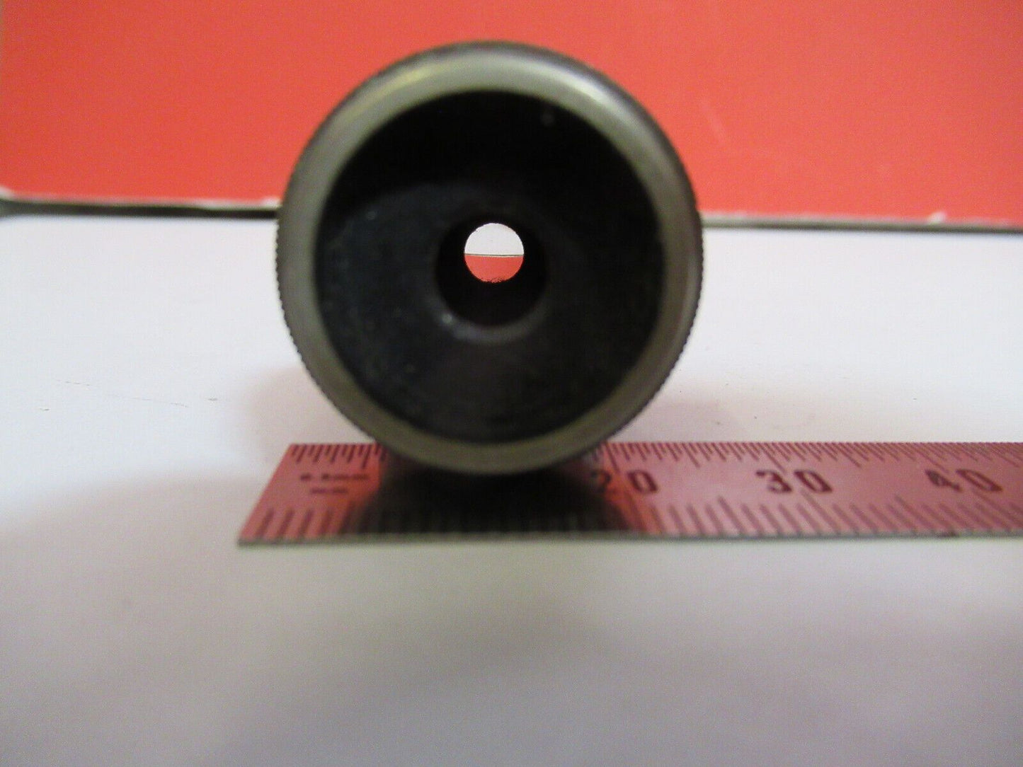 ANTIQUE BRASS ERNST LEITZ GERMANY OBJECTIVE MICROSCOPE PART AS PICTURED &S9-A-57