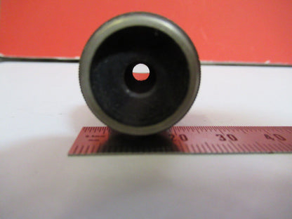 ANTIQUE BRASS ERNST LEITZ GERMANY OBJECTIVE MICROSCOPE PART AS PICTURED &S9-A-57