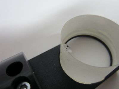 MICROSCOPE LEICA REICHERT POLYVAR LENS PRISM SLIDE [chip on edge OPTICS BN#H3-03