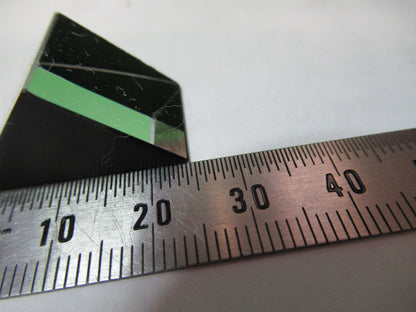 OPTICAL PRISM GLASS OPTICS  MICROSCOPE PART AS PICTURED T5-A-92