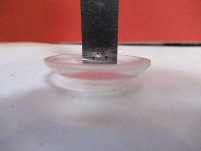 LEITZ LENS CONVEX CONCAVE MEASURING TOOLMAKER MICROSCOPE PART AS PIC &A9-A-95