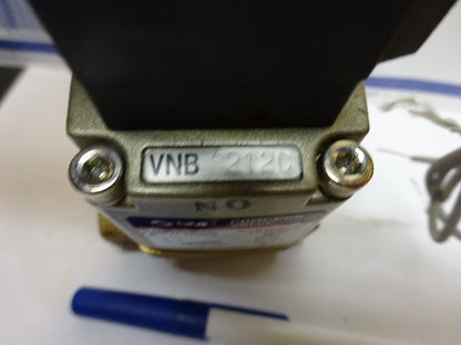 SMC JAPAN PROCESS VALVE SOLENOID VNB AS IS #82