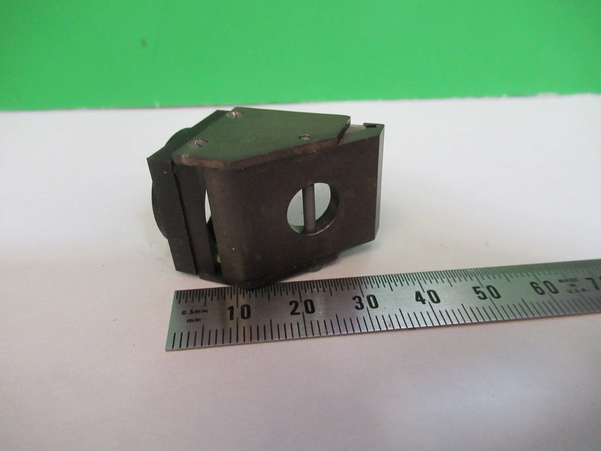 BAUSCH LOMB GLASS PRISM OPTICS MICROSCOPE OPTICAL PART AS PICTURED 98-A-12