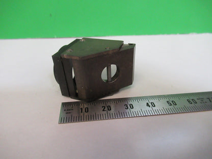 BAUSCH LOMB GLASS PRISM OPTICS MICROSCOPE OPTICAL PART AS PICTURED 98-A-12