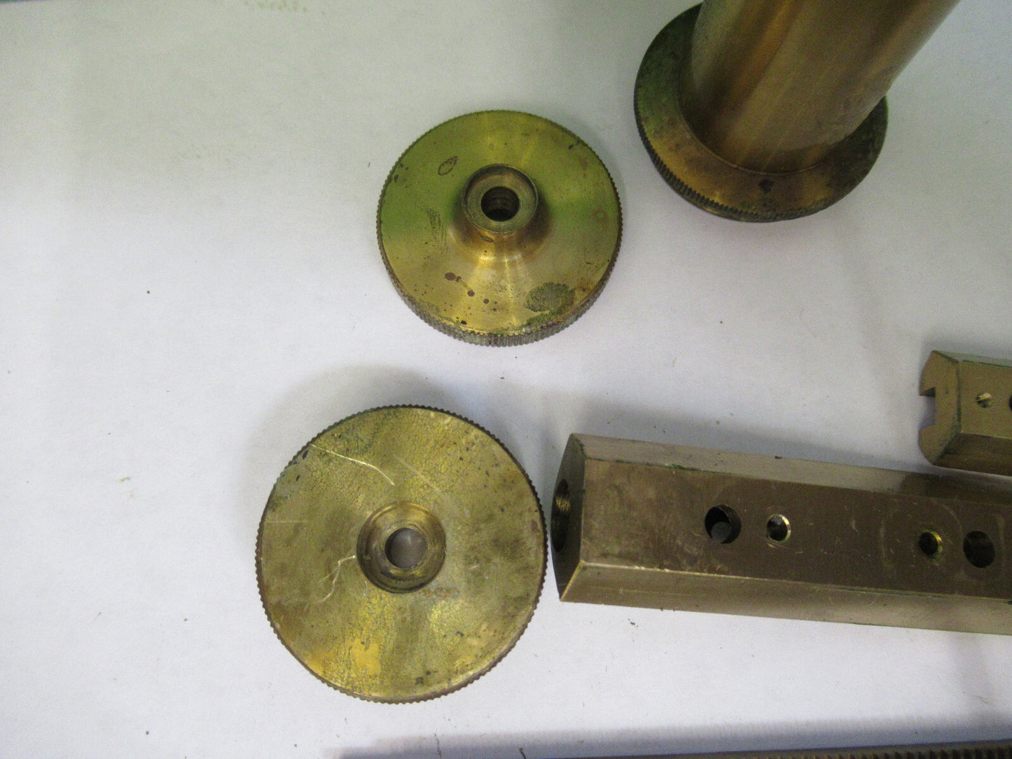 Carl Zeiss AG Germany Antique Brass Parts Microscope Part