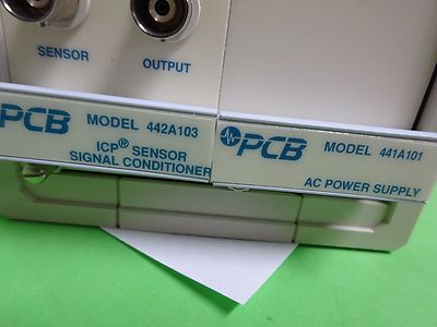PCB PIEZOTRONICS 441A42 ICP SIGNAL CONDITIONER  ACCELEROMETER CALIBRATION #GAR