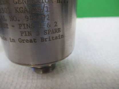 FOR PARTS TACHOMETER GENERATOR 3301 KGA/MS/1 SMITHS UK AS IS AS PICTURED 18-FT-8