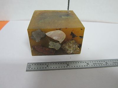 Block Rock Specimen Microscope Slide Optics