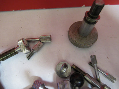 HUGE LOT ASSORTED SCREWS LEITZ BAUSCH ETC MICROSCOPE PART AS PICTURED T9-A-66