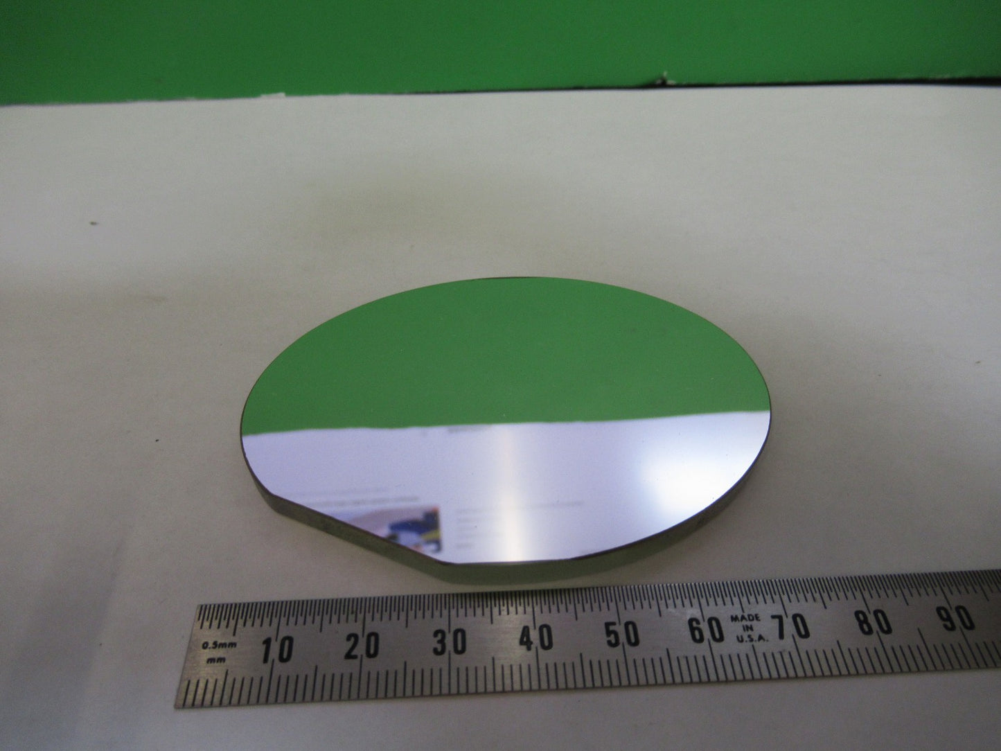 OPTICS MIL SPEC GLASS FLAT MIRROR OPTICAL AS PICTURED T6-A-17