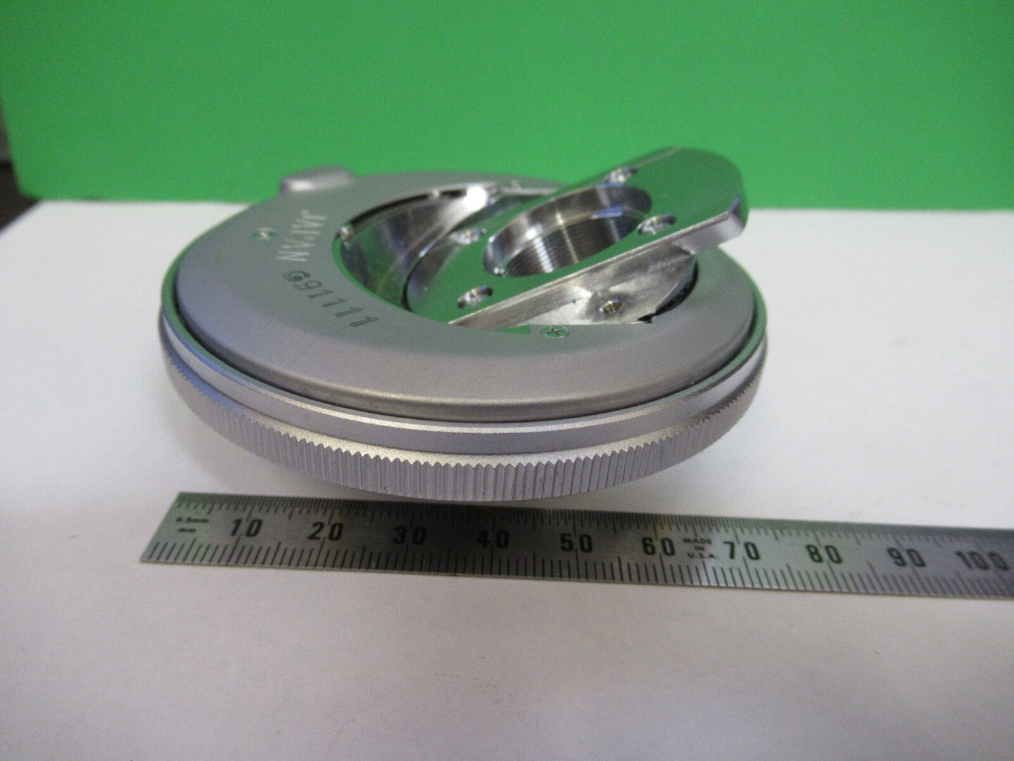 OLYMPUS JAPAN QUINTUPLE NOSEPIECE MICROSCOPE PART AS PICTURED 18-FT-01