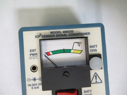 PCB PIEZOTRONICS 480C02 ICP POWER ACCELEROMETER SENSOR CONDITIONER  G7-A-76