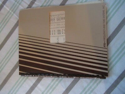 Collectable Rare Fts Quartz 1050A Frequency Standard Manual 1984 i