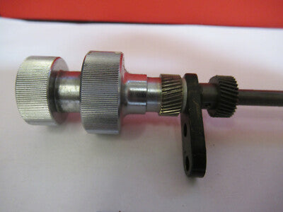 WILD SWISS STAGE TABLE MICROMETER SET KNOBS MICROSCOPE PART AS PICTURED &4B-A-45