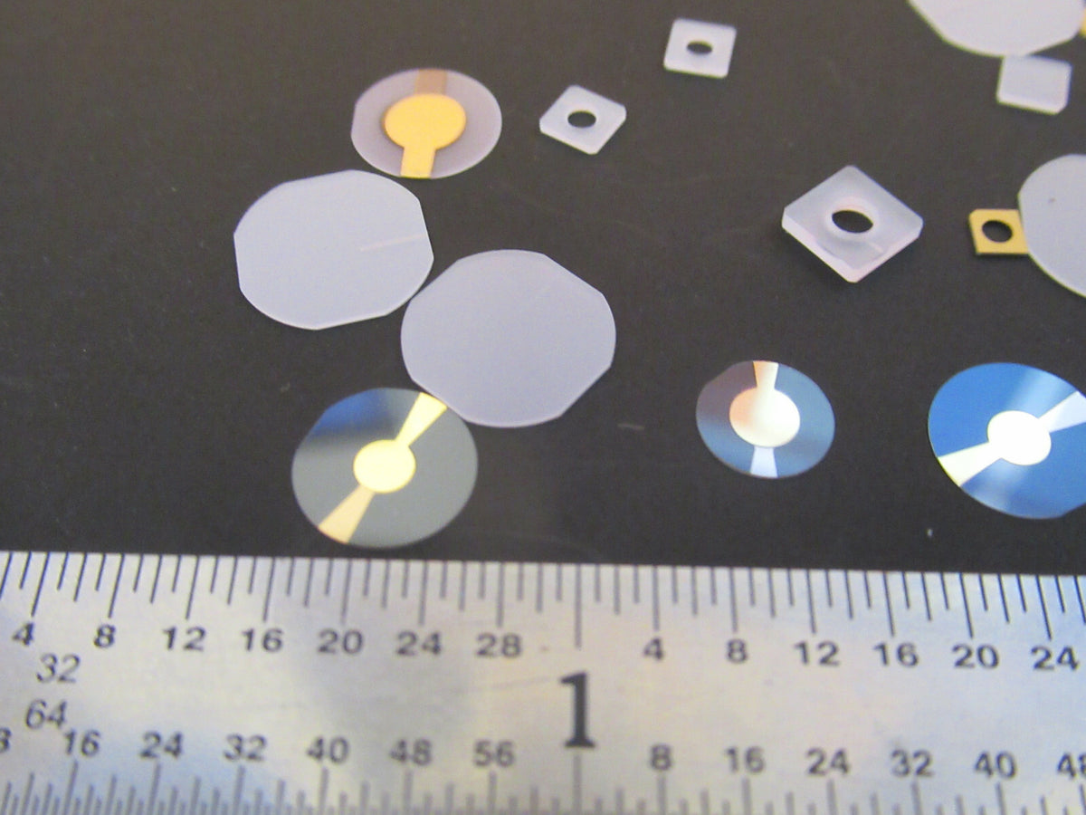LOT ASSORTED PIEZO QUARTZ PIEZOELECTRIC BLANKS ULTRASONIC SENSOR &FT-1-B-04