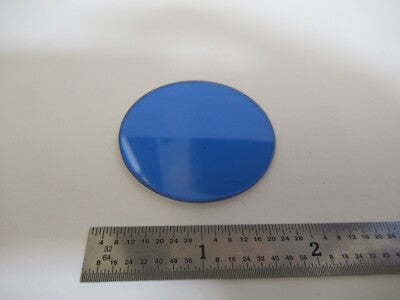 Ernst Leitz Wetzlar Blue Glass Filter Optics Microscope Part
