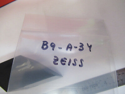 ZEISS GERMANY GLASS HEAD PRISM OPTICS MICROSCOPE PART AS PICTURED #B9-A-34