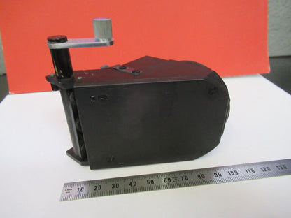 LEITZ BRIGHTFIELD MIRROR ASSEMBLY MICROSCOPE PART AS PICTURED Q5-B-47