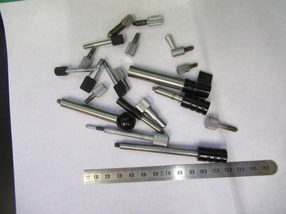 ASSORTED LOT SPECIALTY SCREWS WILD AUS JENA OLYMPUS ETC MICROSCOPE PART T2-A-70