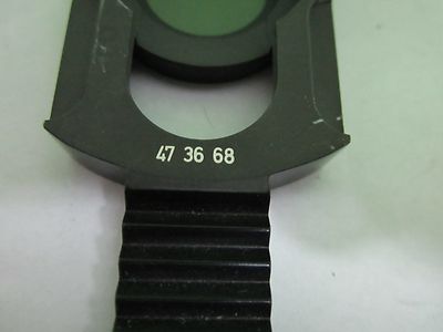 Microscope Part Carl Zeiss AG Germany Slide Polarizer 473668 Optics